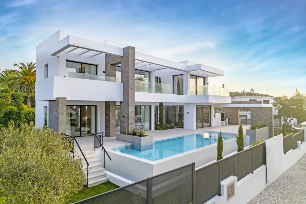 Villa contemporánea en Marbesa